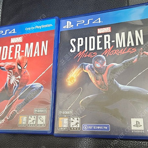 ps4 스파이더맨, 모랄레스 일괄 판매합니다 (택포)