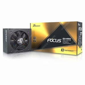 시소닉 포커스 골드 GX-650 풀모듈러 FOCUS GOLD Full Modular