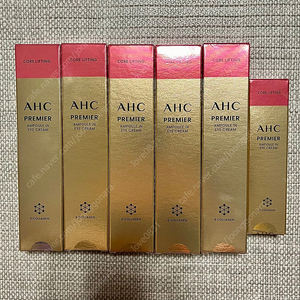 최신상 AHC 앰플인 아이크림 코어 리프팅 40ml 5개+12ml 1개 무료배송