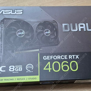 asus rtx 4060 duo oc v2 8gb 새제품 팝니다