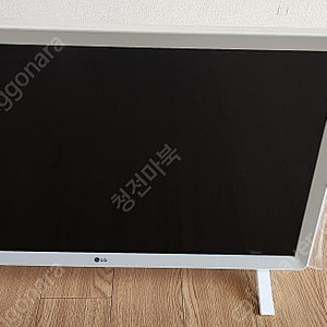 LG 24인치 스마트TV 24TQ520SW 힌색 일명 룸앤 원룸