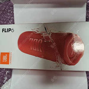 미개봉 국내 정품 JBL flip6 레드 색상