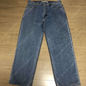 [19,000] (36) 리바이스 Levi's 550 릴렉스핏 워시드 연청 데님 리바이스 550 데님