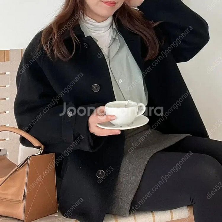 파사드패턴 캐시미어 하프코트--1