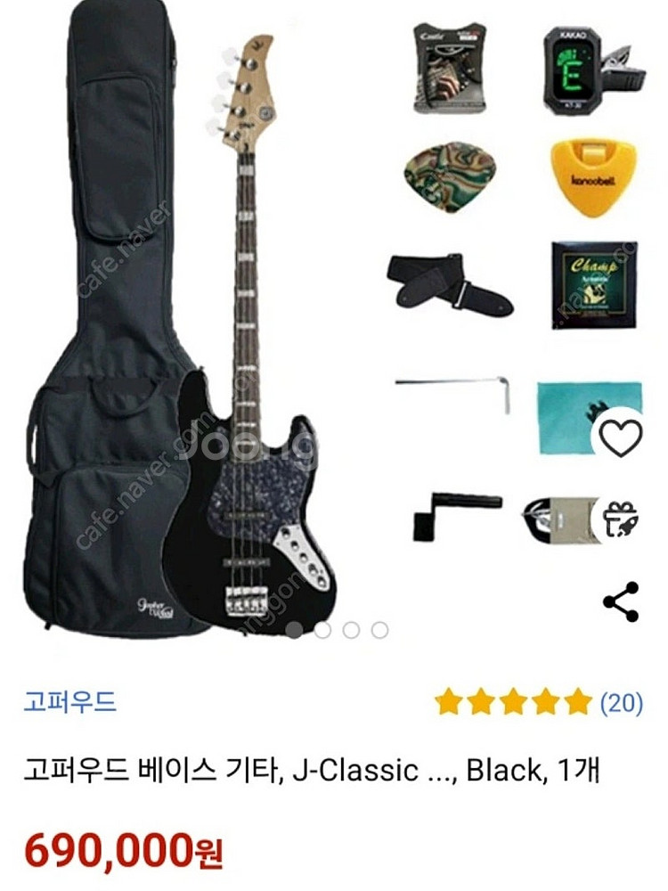 고퍼우드 베이스 기타 J-Classic 6 600B 2...--0