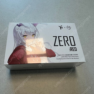 트루스이어 제로 레드(Truthear ZERO : RED) 이어폰 미개봉 팝니다.