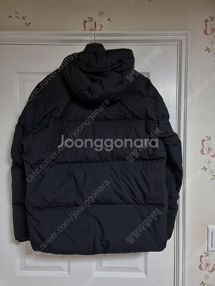 스톤아일랜드 22FW 크링클랩스 숏패딩 블랙--1