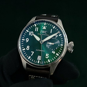 iwc 빅파일럿 46mm IW501015 그린 다이얼