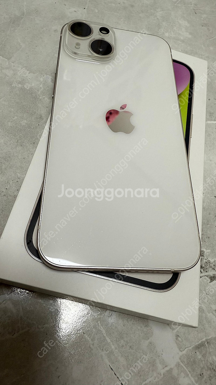 아이폰14 화이트 256g A급--1