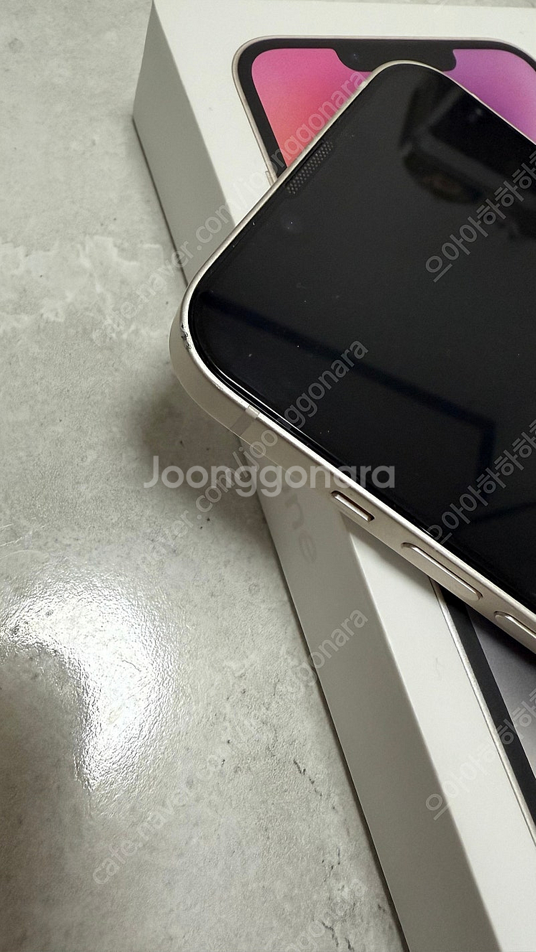 아이폰14 화이트 256g A급--2