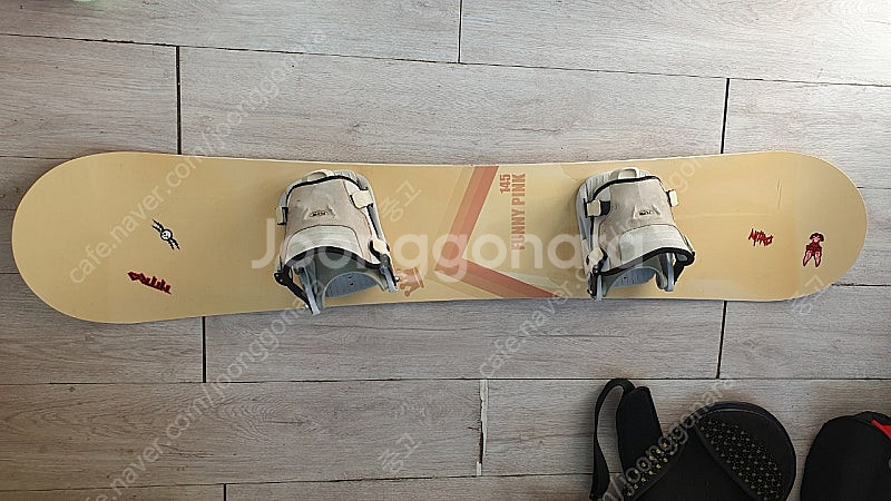 여성스노우보드 + 바인딩 / 초보자용 막보드 / 6만--1