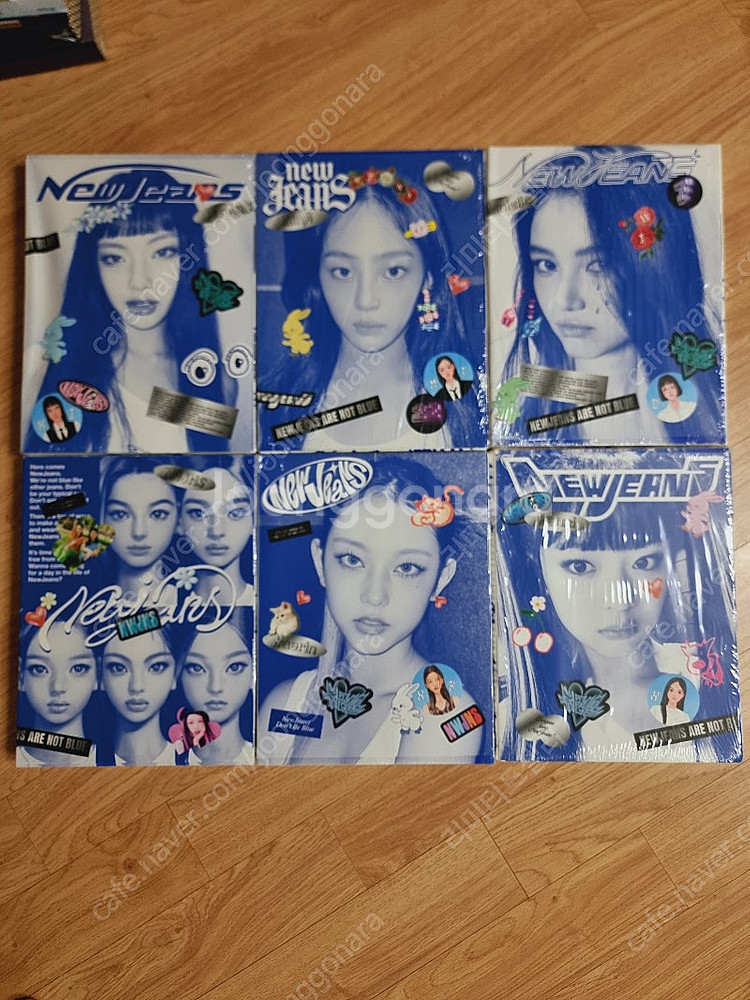 뉴진스 블루북 단체 미개봉 앨범--0