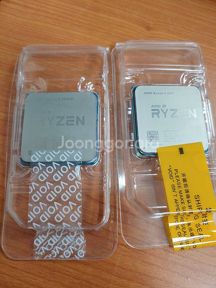 라이젠2600(정상) + 라이젠3500X(불량)--0