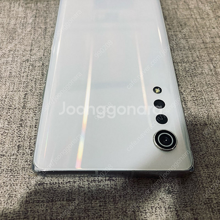 LG 벨벳 화이트 128용량 잔상없고 깔끔한기기 10만...--5