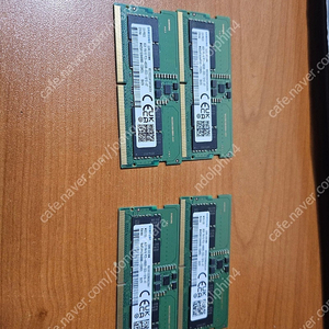 삼성 노트북용 ddr5 4800 8 * 2 = 16g 팝니다