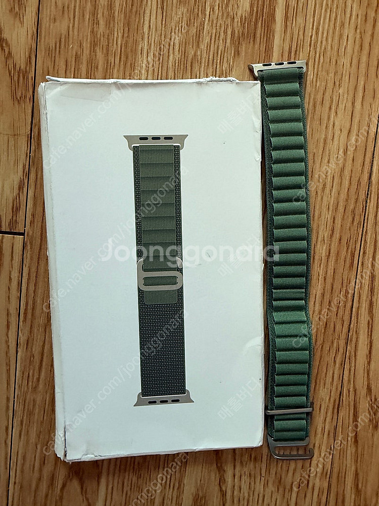 애플정품 알파인루프M 그린 49mm--0