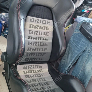 BRIDE 세미버킷 조절식 시트 정품