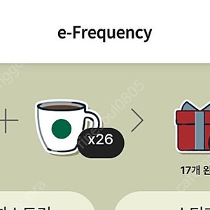 스타벅스 프리퀀시 26개일괄 팝니다