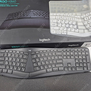 로지텍(logitech) ERGO K860 인체공학 키보드 풀박스