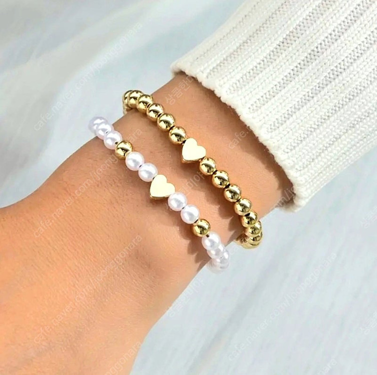 [새거.3천원]보헤미안 패션팔찌 2개세트.포장. 이미지