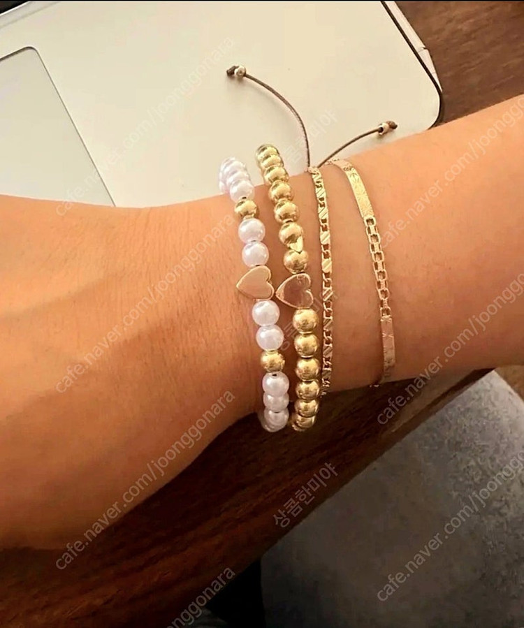 [새거.3천원]보헤미안 패션팔찌 2개세트.포장. 이미지