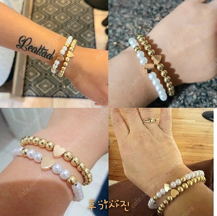 [새거.3천원]보헤미안 패션팔찌 2개세트.포장. 이미지