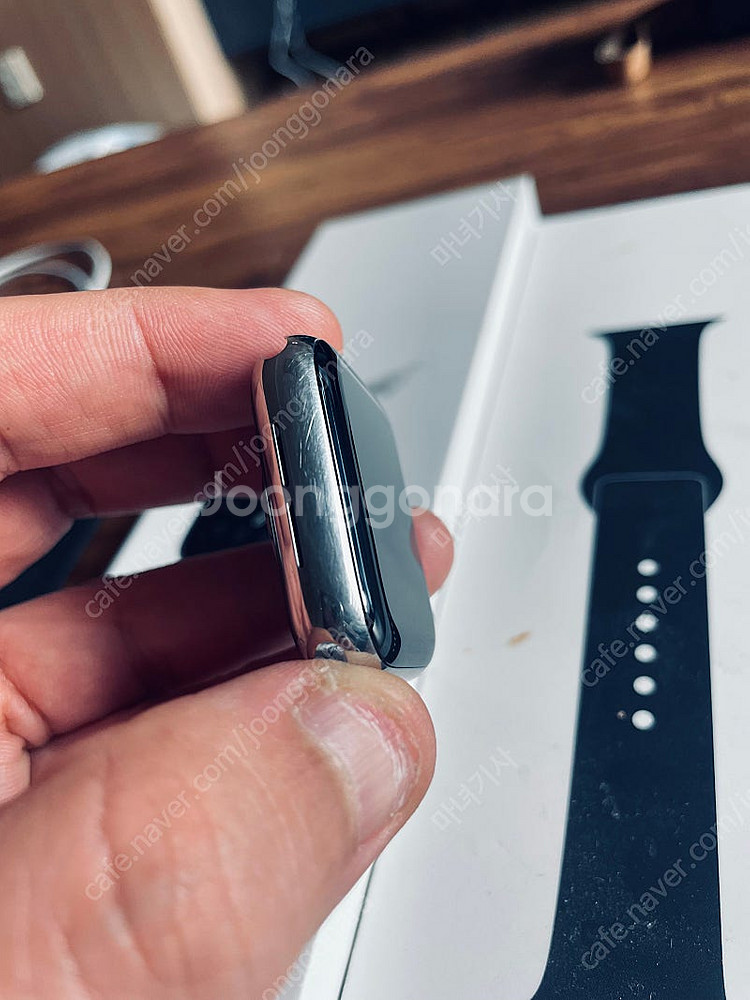 애플워치6 40mm 스테인리스 셀룰러 (배터리효율 91...--3