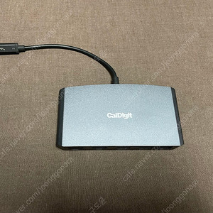 칼디짓 caldigit 썬더볼트 3 mini dock dual