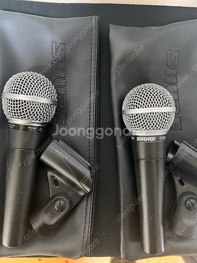 Shure SM58 과 SM58S 스위치형--1