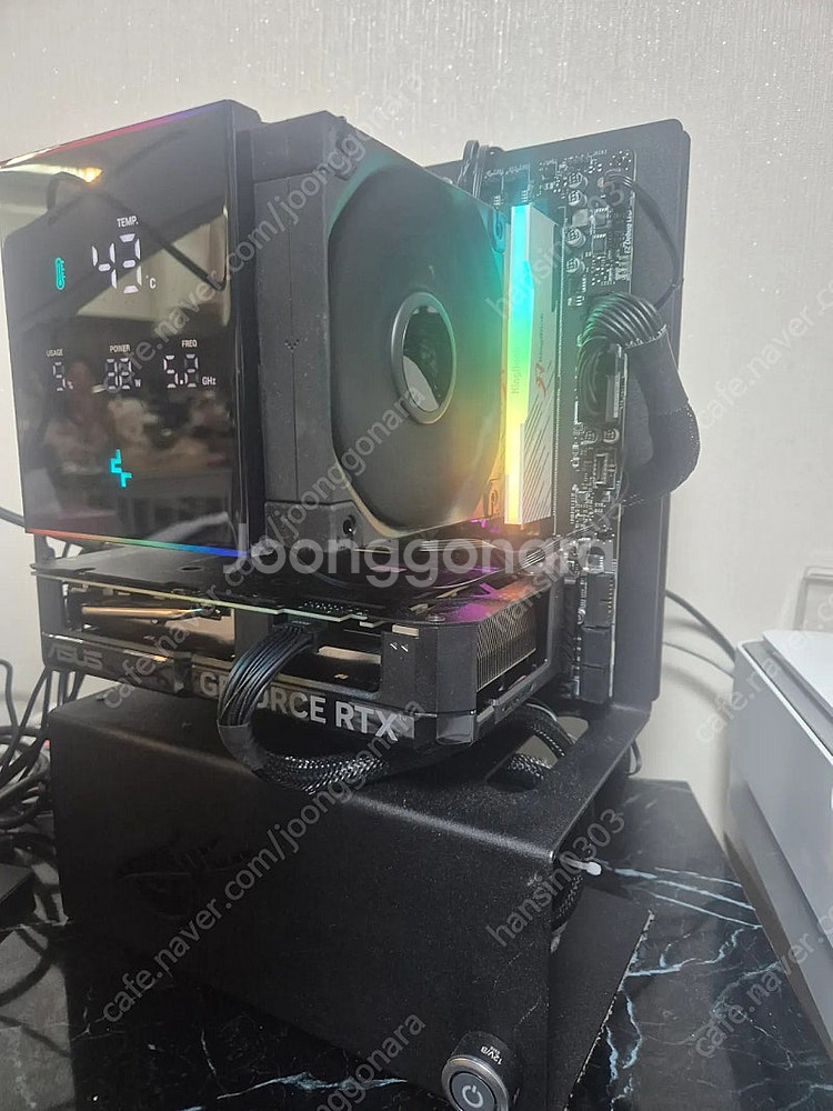 7800x3d + b650m 박격포 + 킹뱅크7600 ...--0