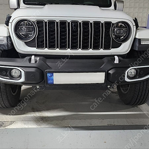 JEEP JL 랭글러 북미범퍼 (흰색 부분 도색) 파츠 판매