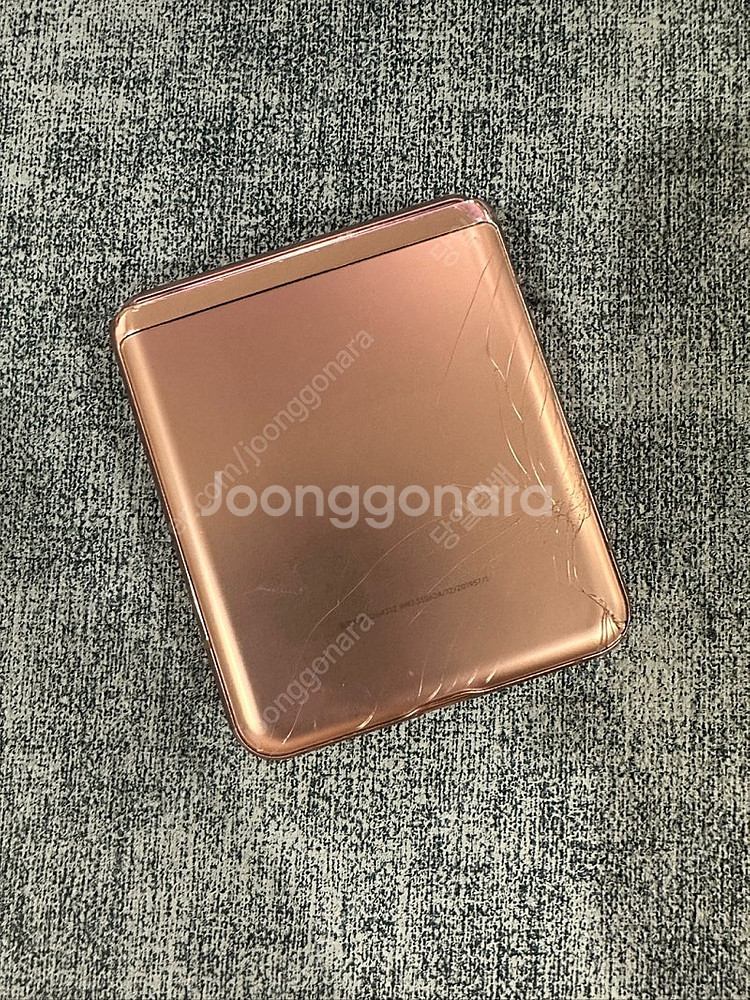 (서브용 게임용) 갤럭시Z플립2 256G 블론즈 무잔상...--1