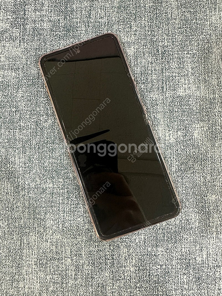 (서브용 게임용) 갤럭시Z플립2 256G 블론즈 무잔상...--7
