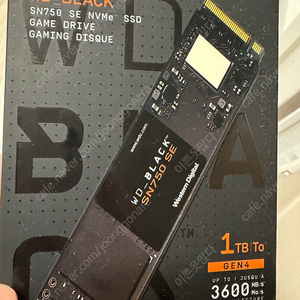 SSD 웨스턴디지탈 WD-SN750SE