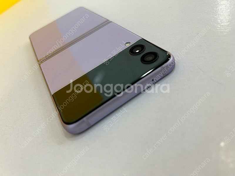 갤럭시 제트플립3 라벤더 S급 외관액정깨끗 중고폰공기계...--4