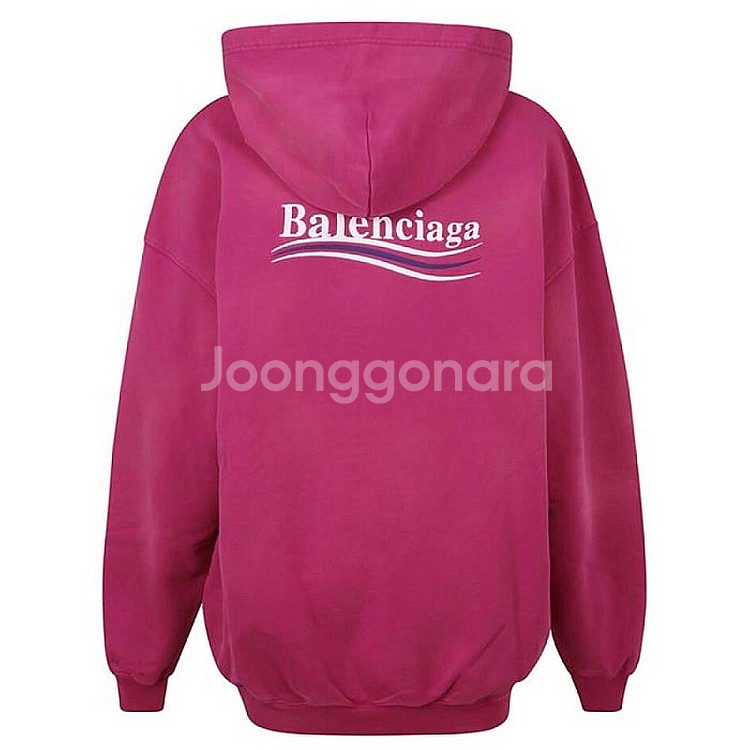 발렌시아가 로고 후드티 (새상품) 샤넬 에르메스 프라다 버버리 셀린느 구찌 랑방 타임 마인 산드로 마쥬--3