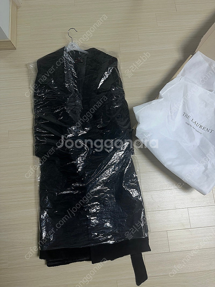 [새상품] 더로랑 이태리 수리알파카코트 블랙--3