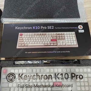 키크론 K10 PRO SE2 판매합니다. 풀박 세재품