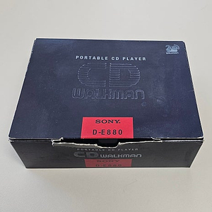 소니 CD 워크맨 D-E880 박풀 ( SONY CD WALKMAN D-E880 )