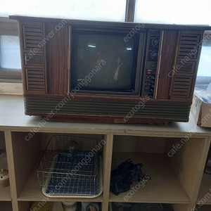 인테리어 골동품 삼성 자바라 tv