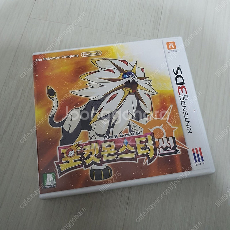 닌텐도 포켓몬스터 썬 3ds 팩--0