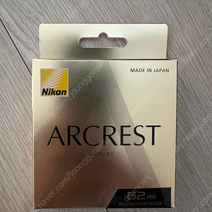 니콘 아크레스트 ARCREST 필터 62mm 미개봉 판매(택포)