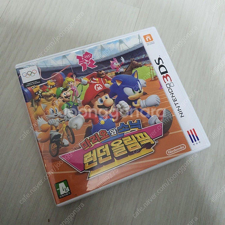 닌텐도 마리오와 소닉 런던올림픽 3ds 팩--0
