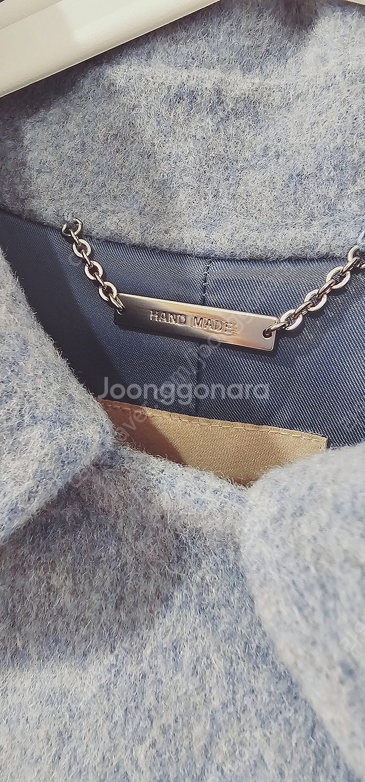 여성 로엠 캐시미어 모직 울핸드메이드 롱코트 55 66--8