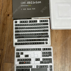 GMK Oblivion V3.1 Git base + ASCII alpha 커스텀 키보드 키캡