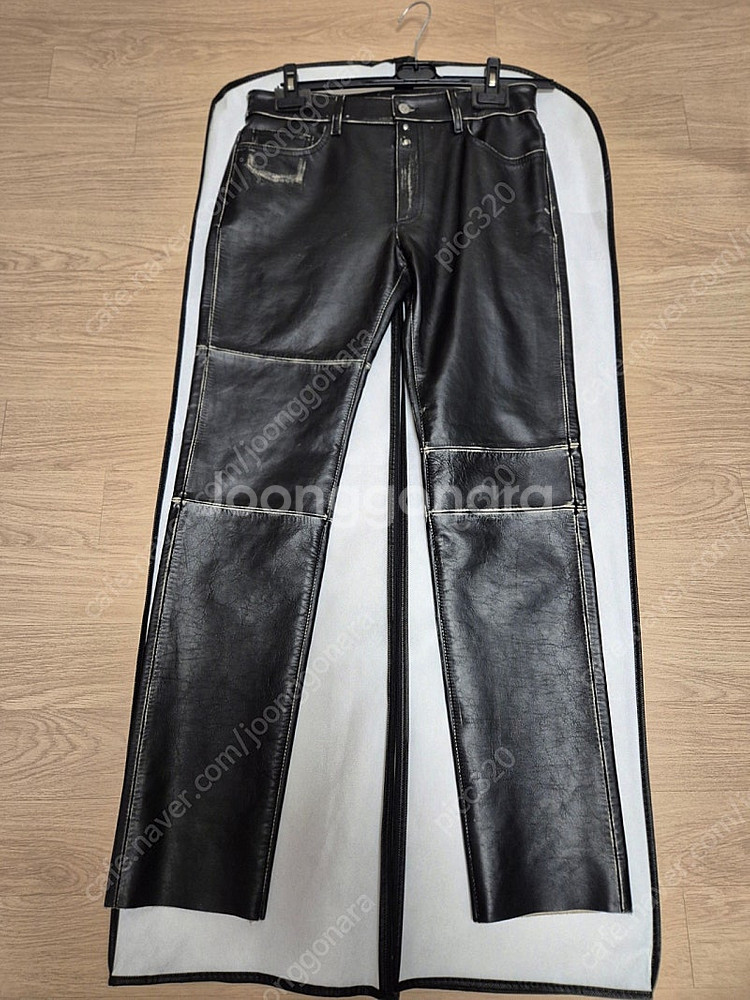 MM6 maison margiela 가죽 바지, 팬츠 ...--2