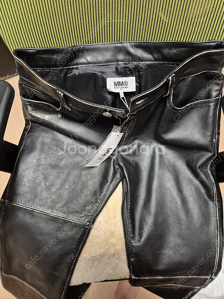MM6 maison margiela 가죽 바지, 팬츠 ...--3