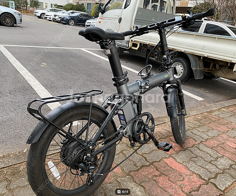 전기자전거 퀄리 큐맥스 롱레인지 22년식--2
