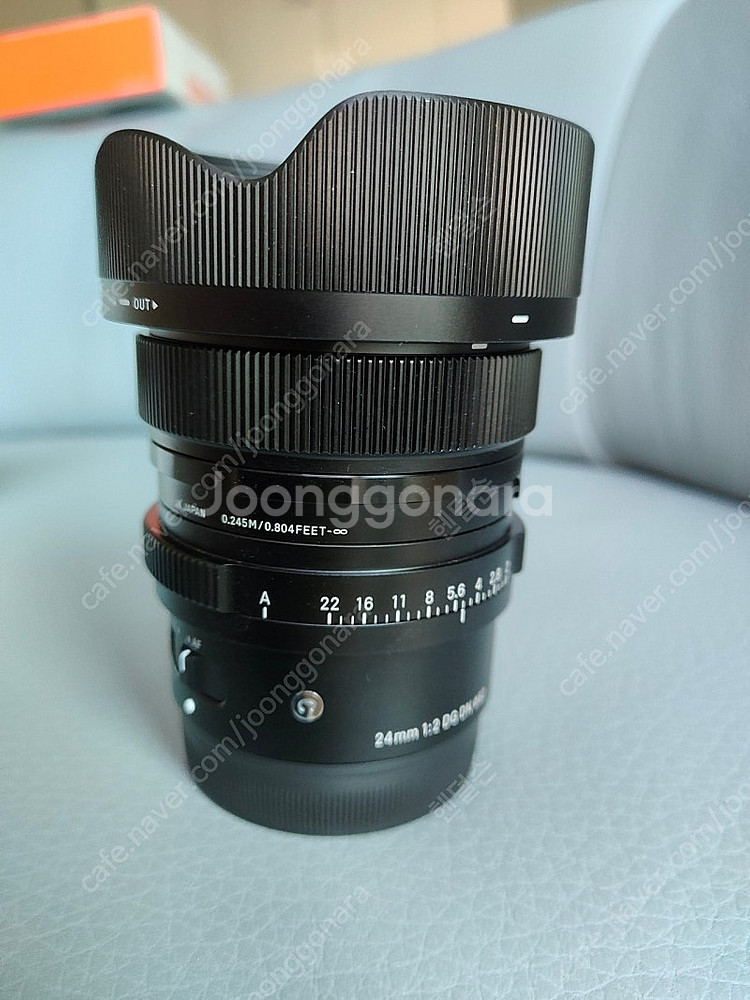 시그마24mm 2.0 fe 렌즈 소니용--0