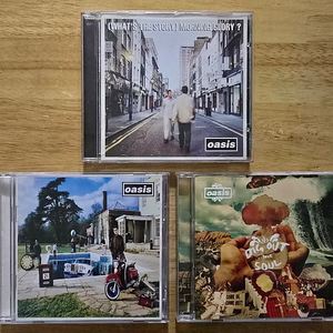 CD 음반 oasis 오아시스 앨범 3장